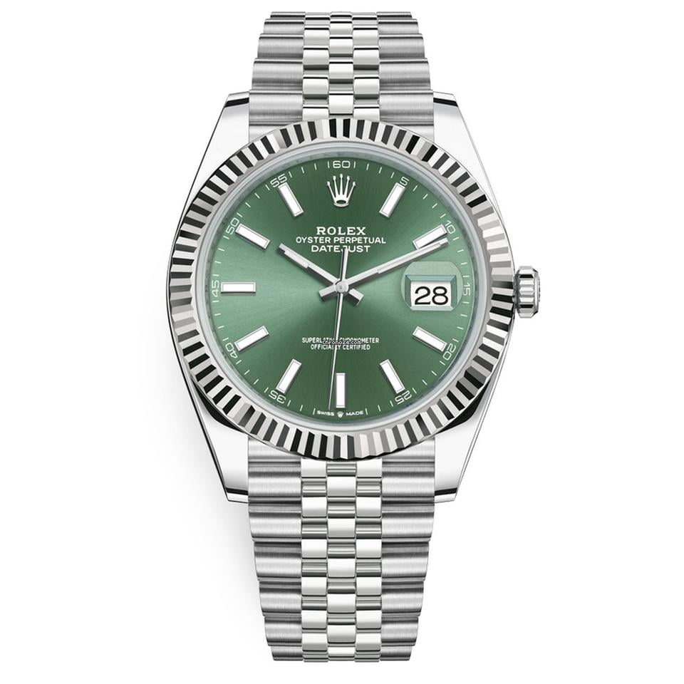 Rolex date just 41mm
